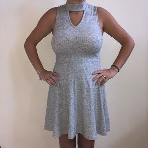Grey Dress w/ slight turtle neck - xs - worn once